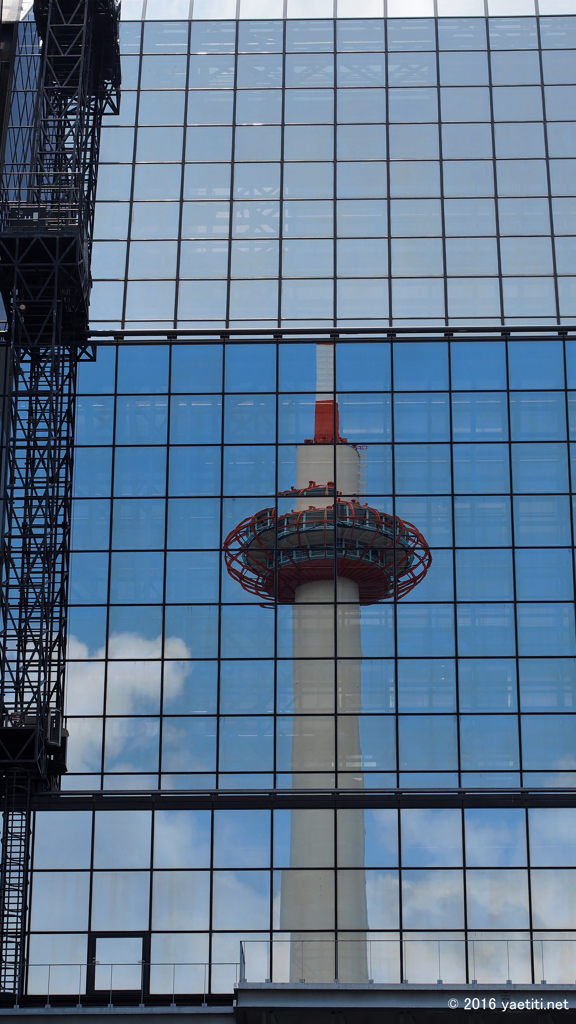 京都の夏空