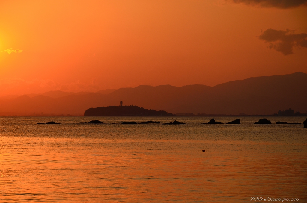 ちょっと・・・江ノ島あたり