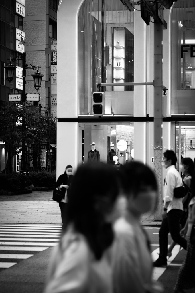 雨の合間の一瞬