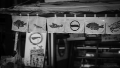 魚拓暖簾