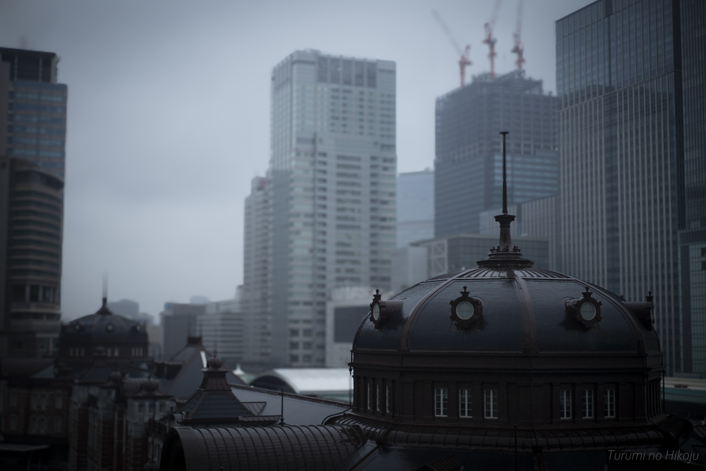 雨の街角