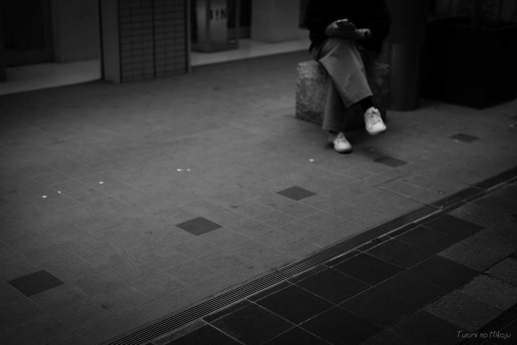 京極通りで一休み