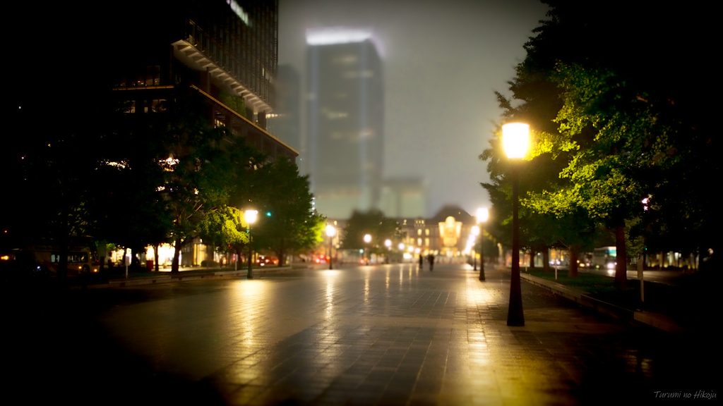 疲れた心に優しい雨の帰り道