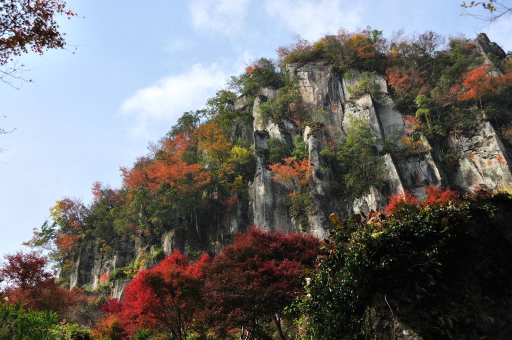 紅葉耶馬渓