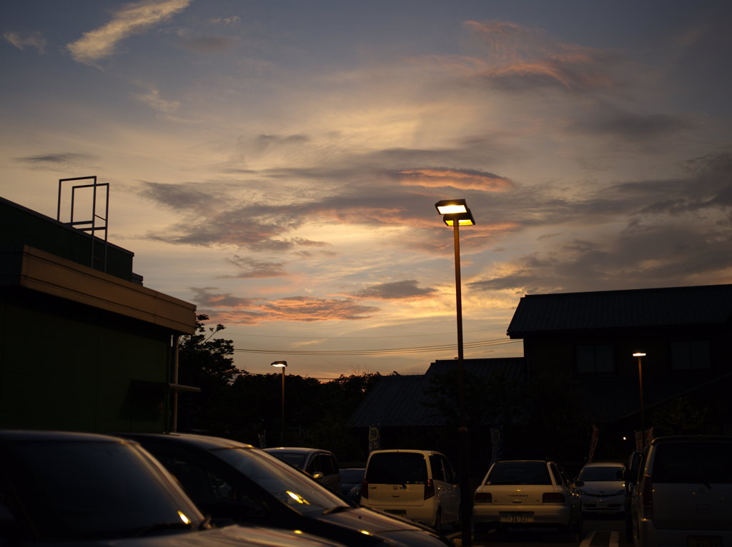 夕焼け空　2012.08.16
