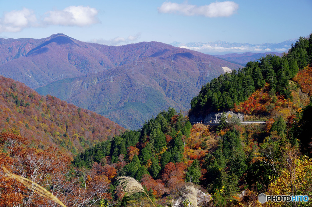 三方岩駐車場から