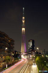 スカイツリー夜景