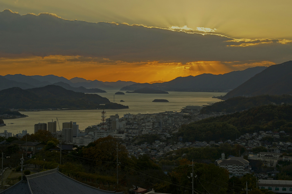 尾道夕景（HDR２）