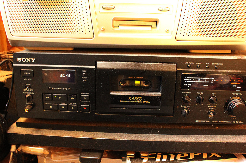 SONYのカセットデッキ