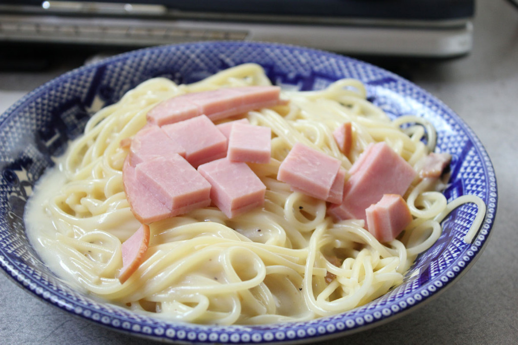 ランチにパスタ