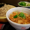 ざるそばと親子丼のセット