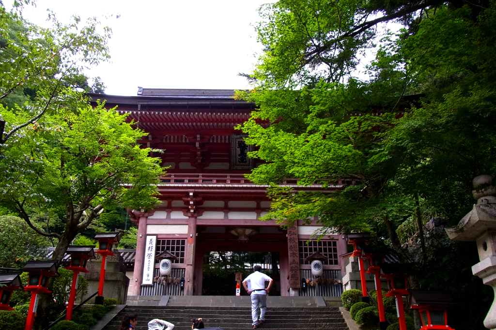 牛若丸が愛した鞍馬寺