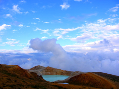 白根山湯釜 