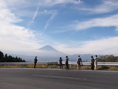 富士山だ！