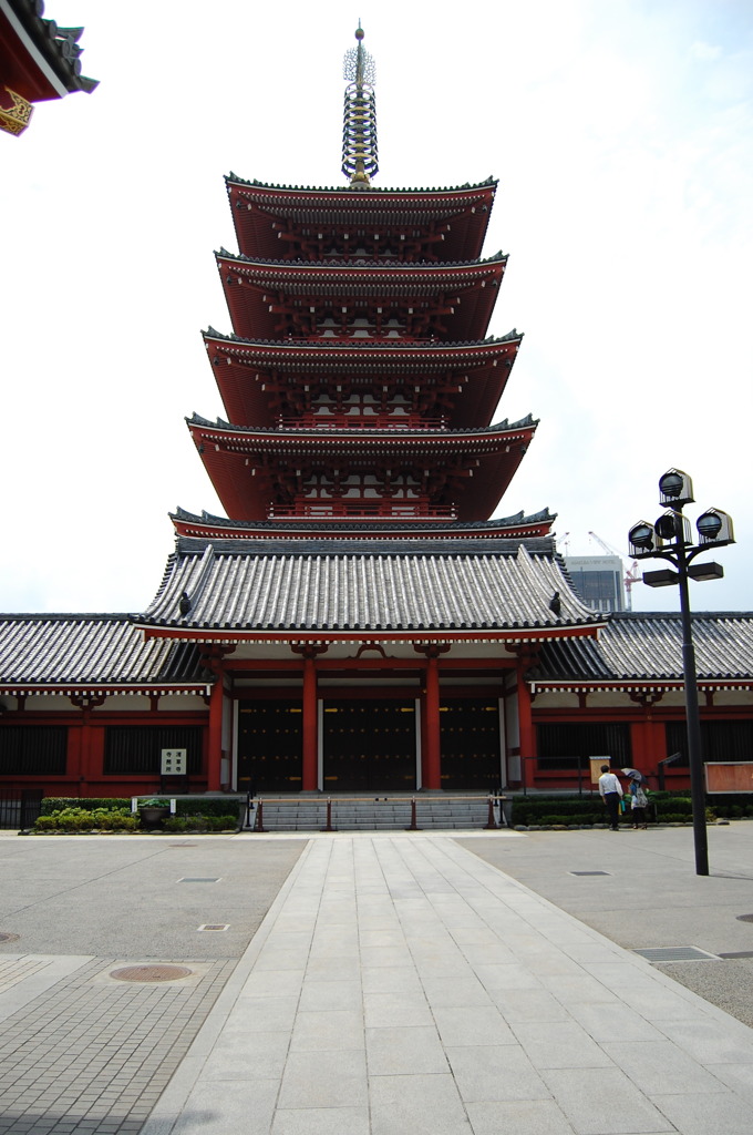 浅草寺の五重塔