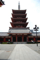 浅草寺の五重塔