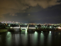 西宮港大橋から撮影