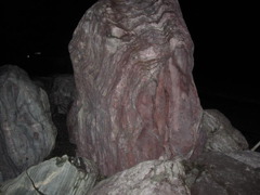 不思議な岩！！