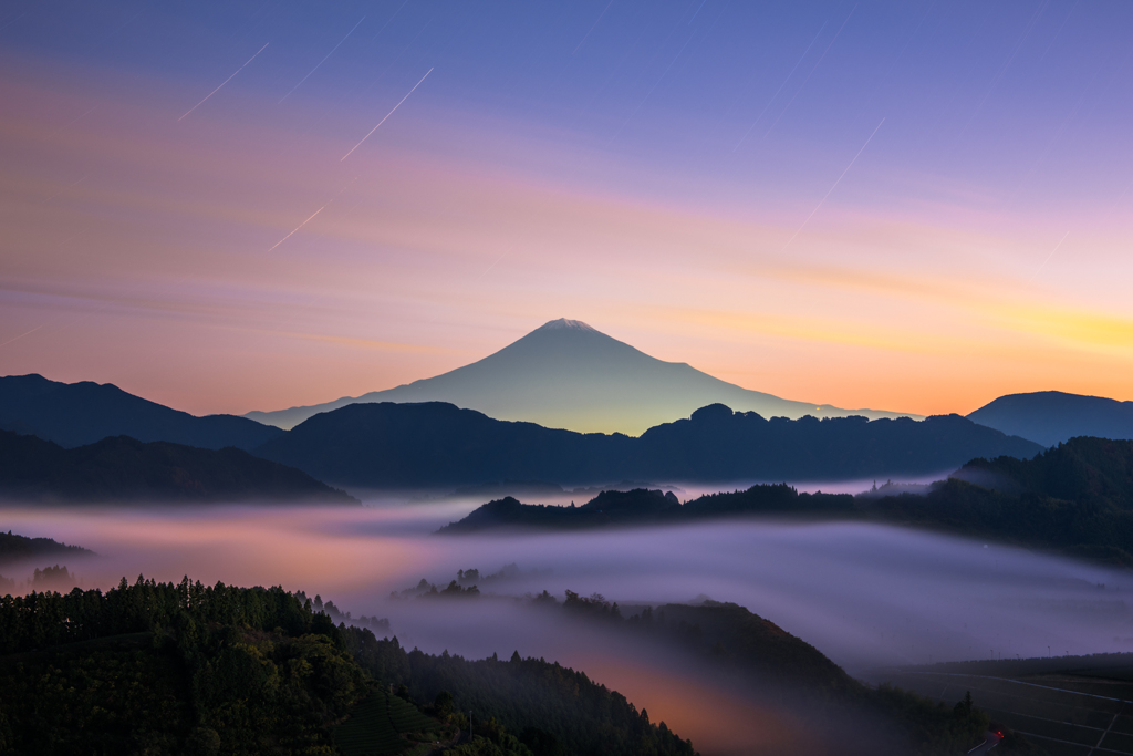 吉原の夜明け