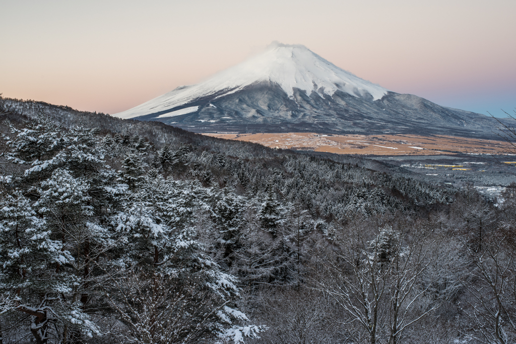 二十曲峠の朝