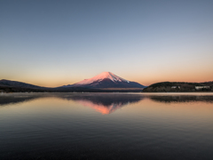 山中湖の夜明け⑤