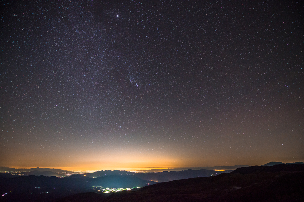 渋峠星景