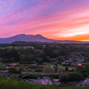 開田夕景