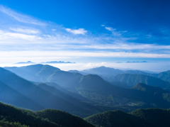 王ヶ鼻～朝景