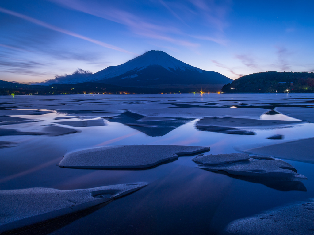 山中湖夕景５