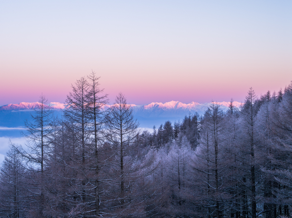 高ボッチの夜明け⑦