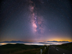 霧ヶ峰の星空