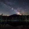 星降る夜～まいめの池と天の川