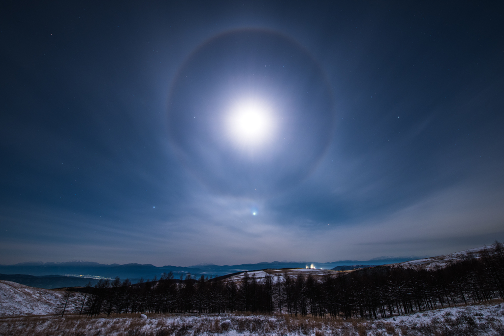 月暈の夜