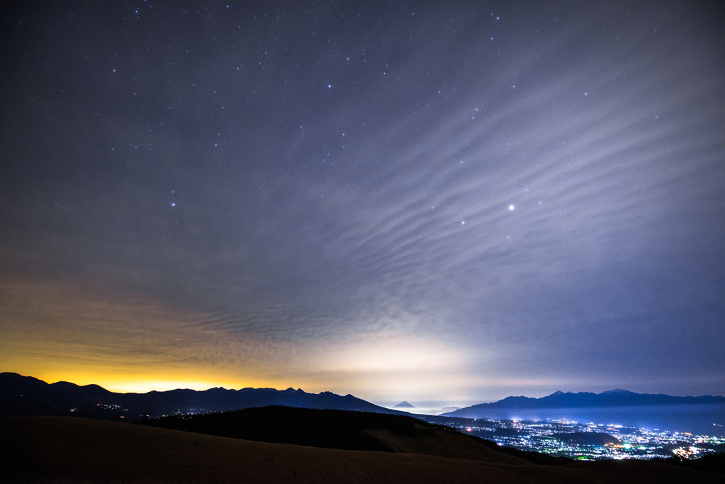 霧ヶ峰の夜