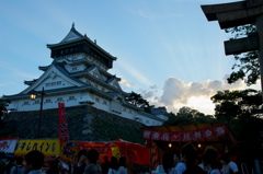 小倉城の夏