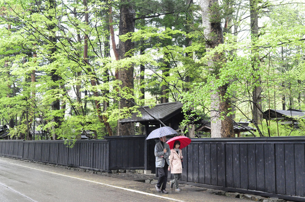 雨歩き