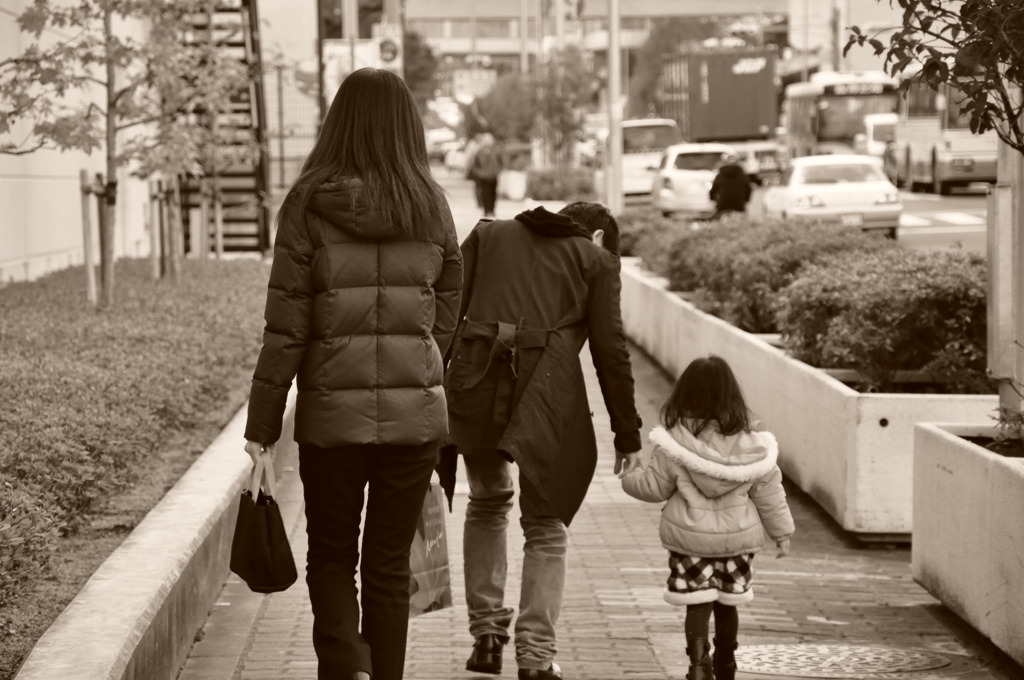 兄夫婦と姪