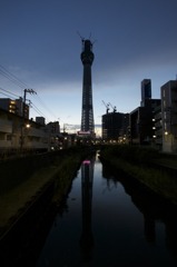 スカイツリー（未完成）