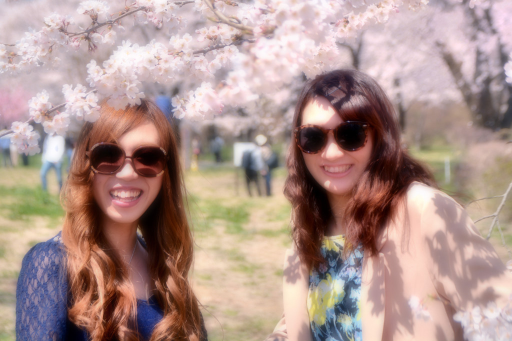 桜でルンルン♪