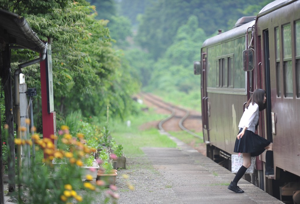 いつもの列車で