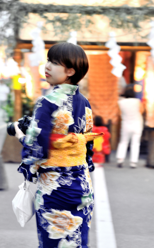 見返り美人❤