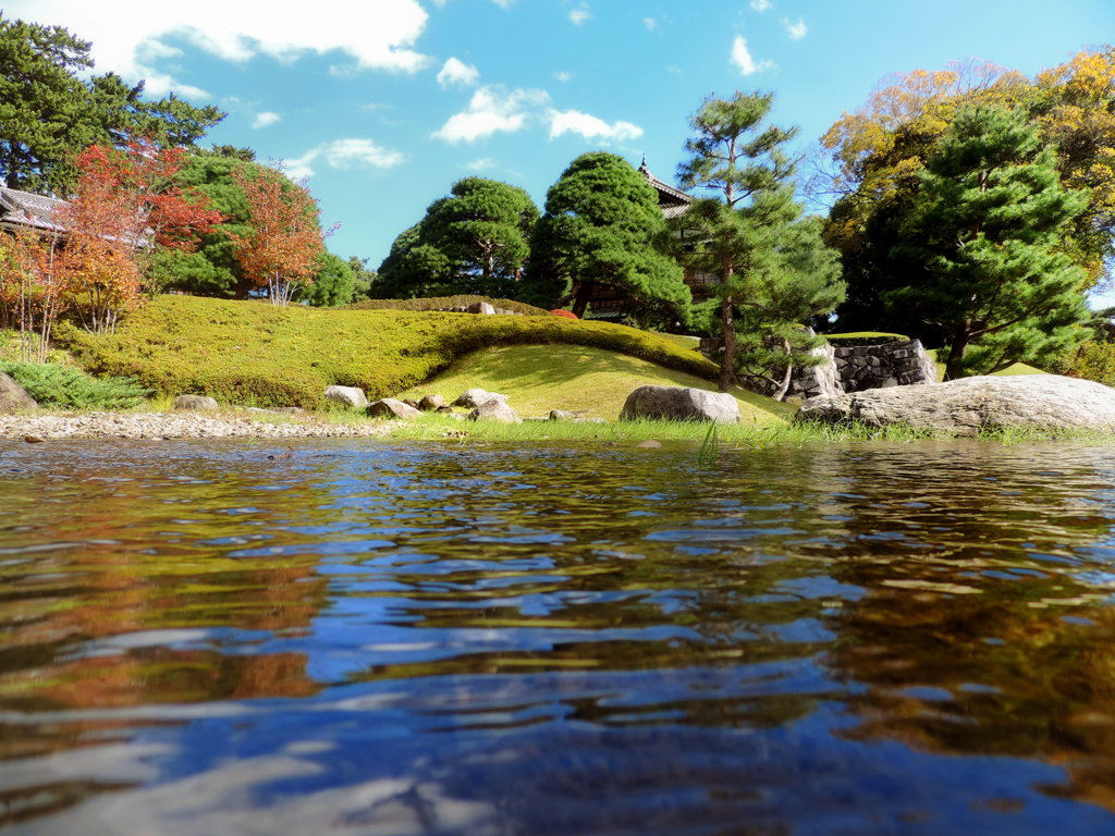 秋の庭園
