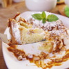 バナナとシフォンケーキ