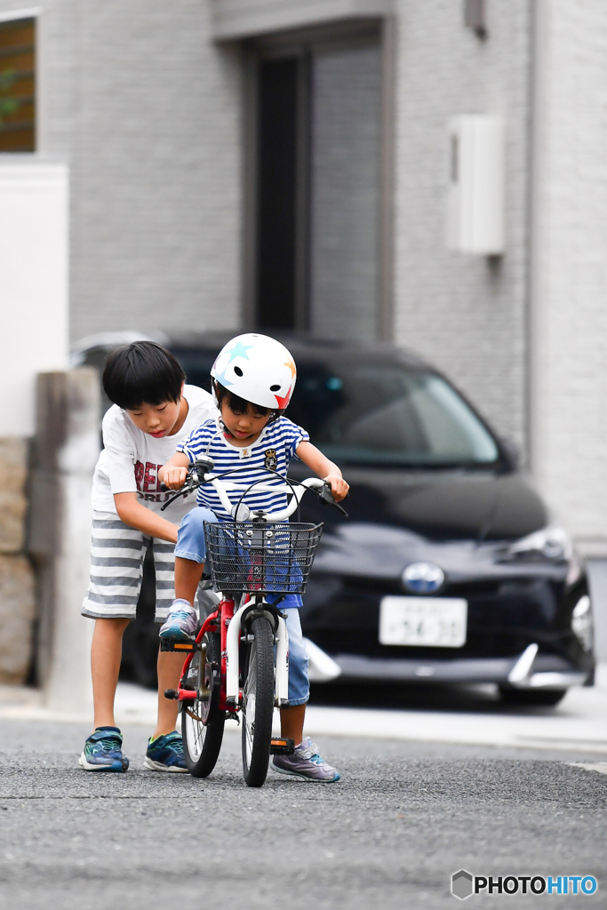 自転車練習