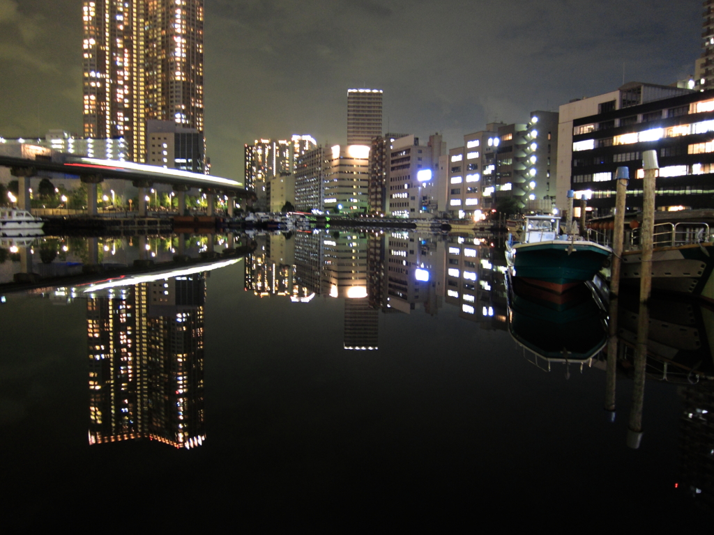 運河の夜