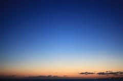 別府湾　夜明け前