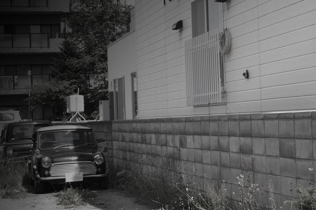 Mini のある風景。
