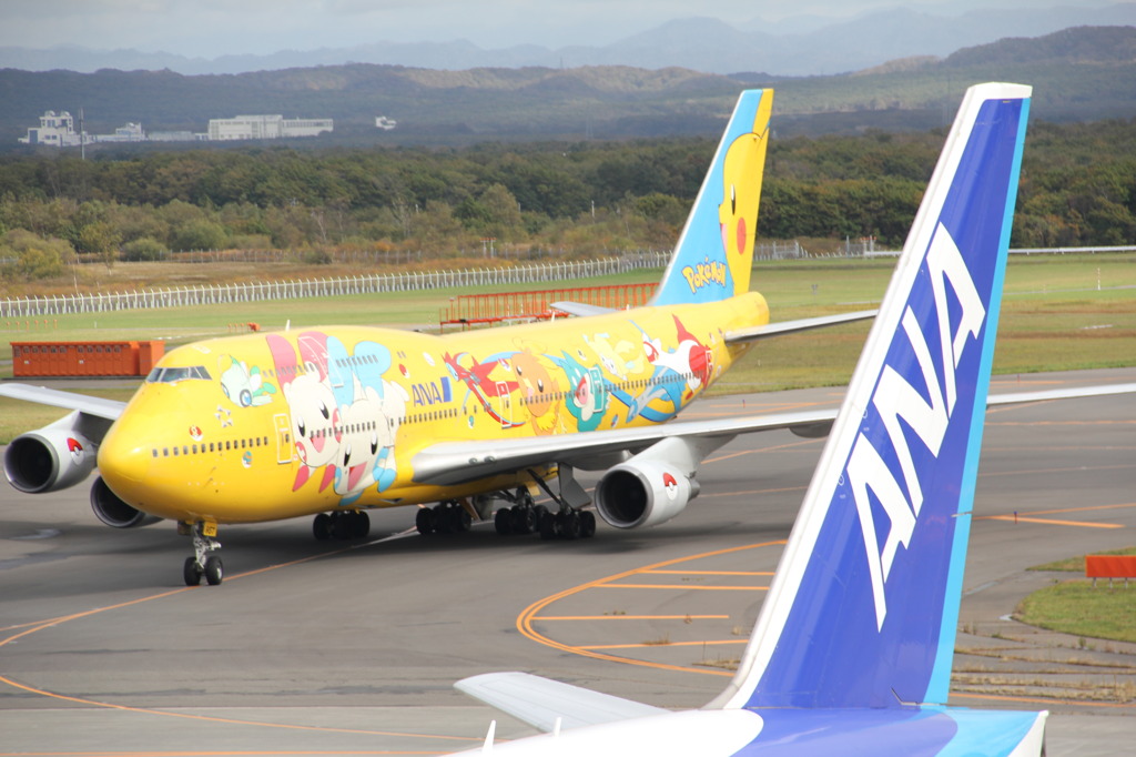 新千歳空港への旅　＝ポケモンジェット＝