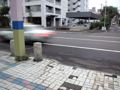 タクシー行っちゃった...。