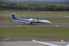 新千歳空港への旅　＝プロペラ＝